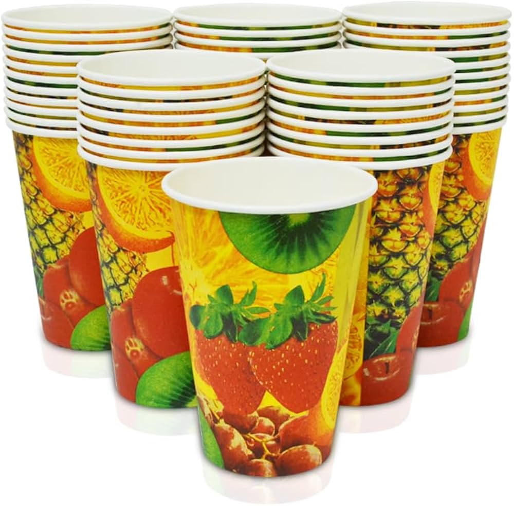 Printed Paper Water Cup